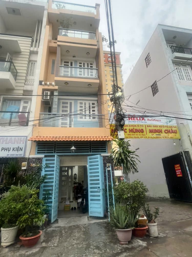 Bán nhà đường Lê Văn Quới, Phường Bình Trị Đông, Quận Bình Tân  
Diện tích: 50.4m²  
Giá bán: 7.8 tỷ