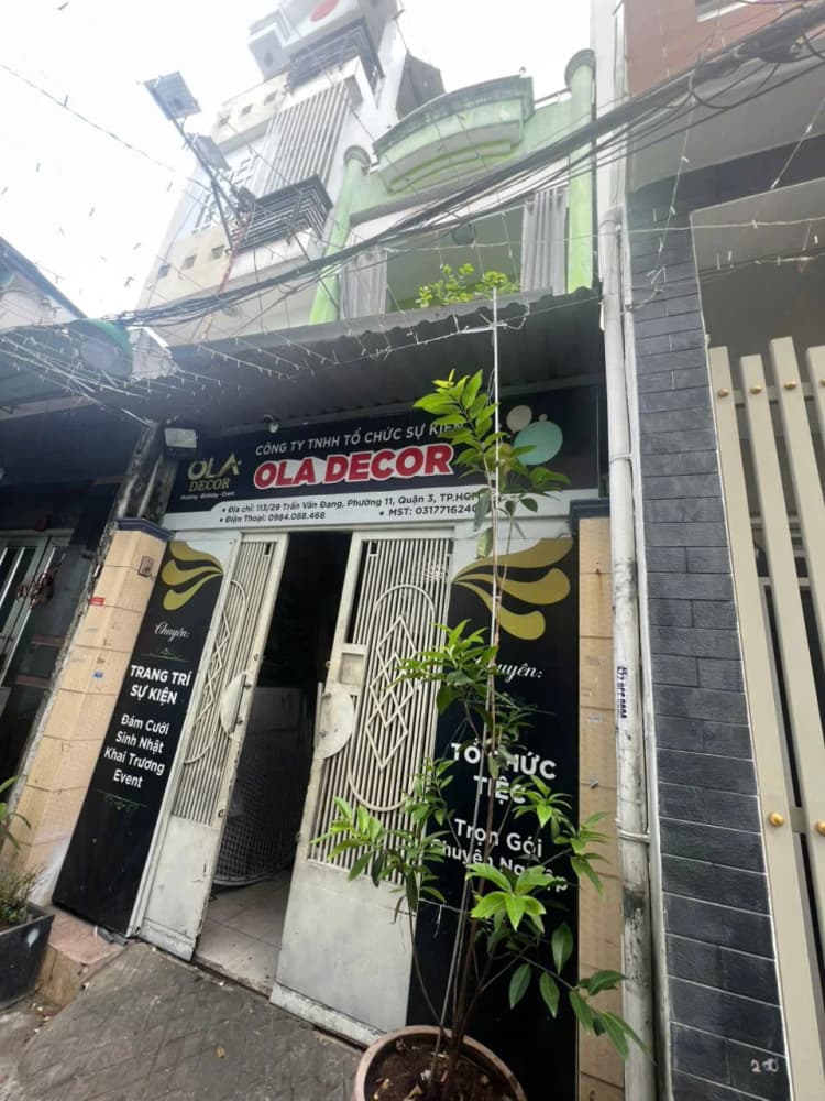 Nhà cần bán tại đường Trần Văn Đang, Phường 11, Quận 3, diện tích 54,1m2, giá bán 6 tỷ.