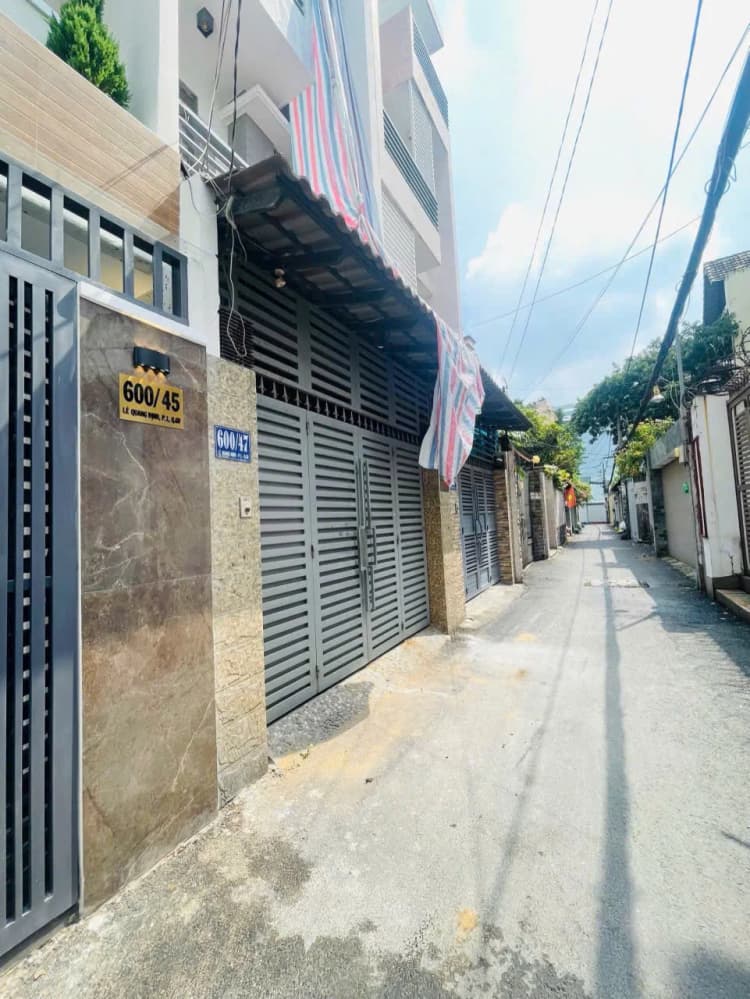 Bán - Nhà hẻm 600/45 Lê Quang Định, 1, Gò Vấp, Hồ Chí Minh