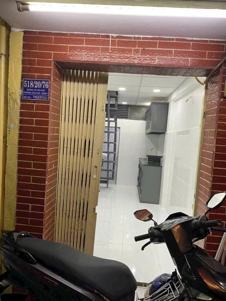 Bán - Nhà hẻm 518/20/76 Võ Văn Kiệt, Cầu Kho, 1, Hồ Chí Minh