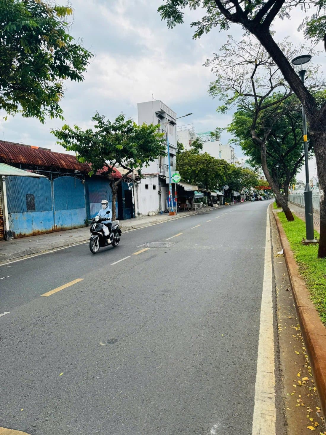 View đường Hậu Giang — khu vực tài sản