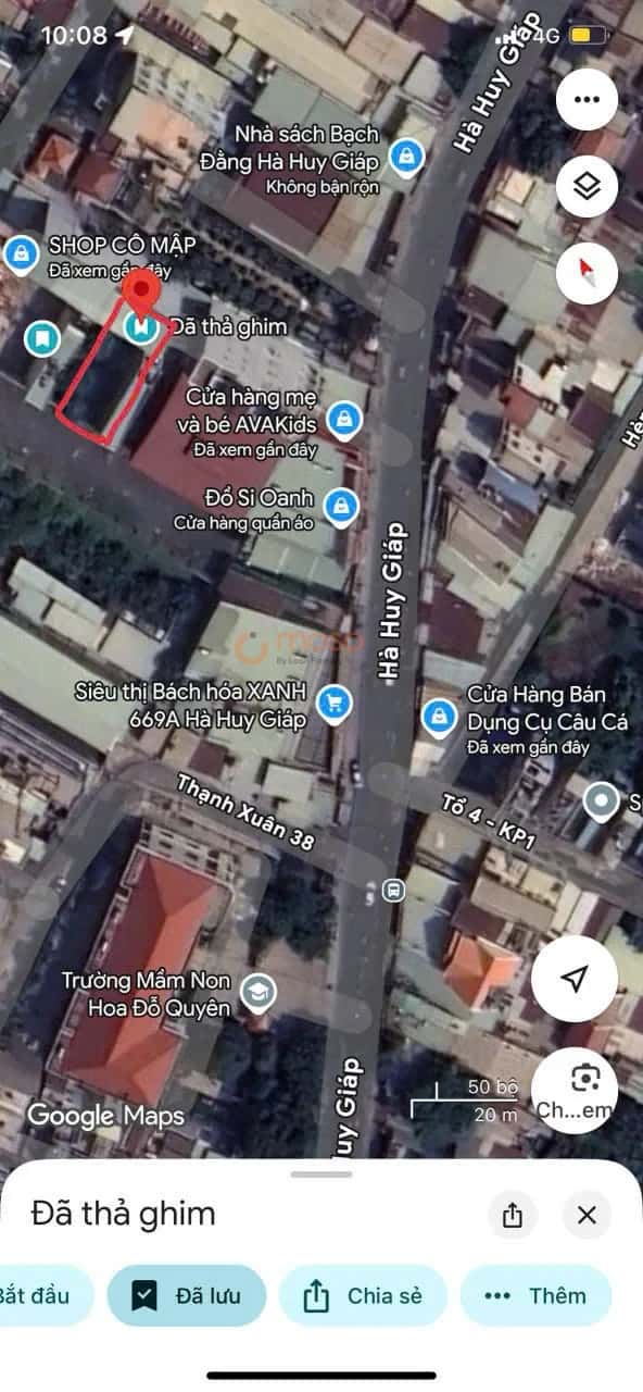 Bán đất 713/9 Hà Huy Giáp Quận 12, TP.HCM – giá 5 tỷ — Hình 3 Bán đất 713/9 Hà Huy Giáp Quận 12, TP.HCM – giá 5 tỷ — Hình 3