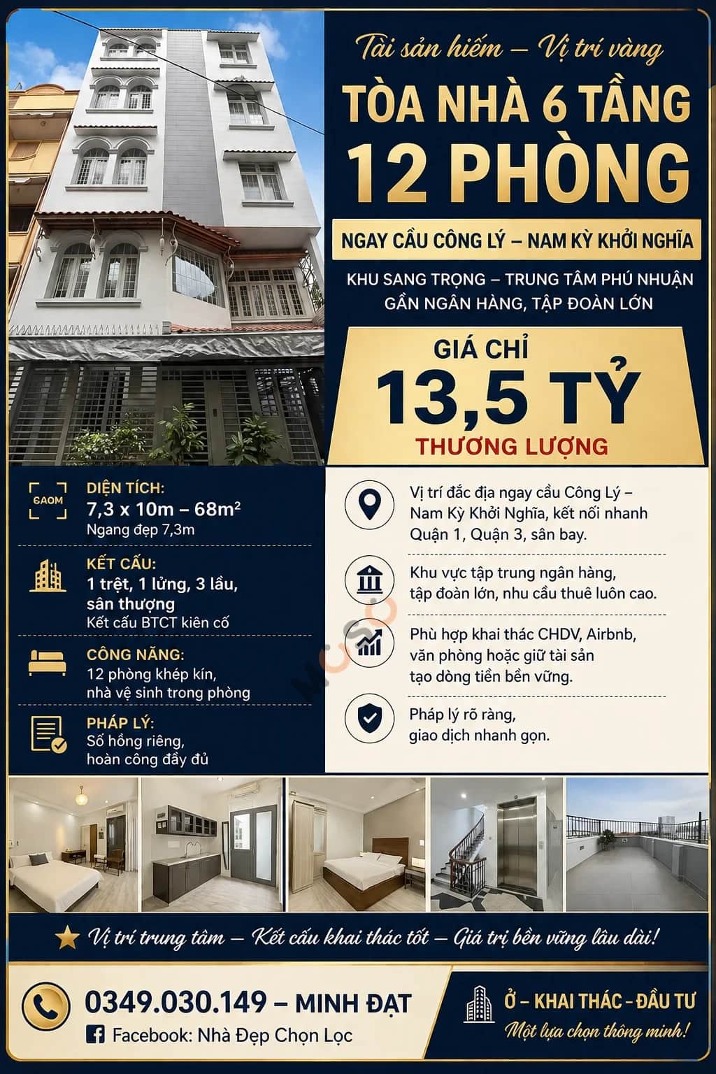 Bán nhà hẻm Nguyễn Văn Trỗi Quận Phú Nhuận, TP.HCM – 12 phòng ngủ, giá 13.5 tỷ Bán nhà hẻm Nguyễn Văn Trỗi Quận Phú Nhuận, TP.HCM – 12 phòng ngủ, giá 13.5 tỷ