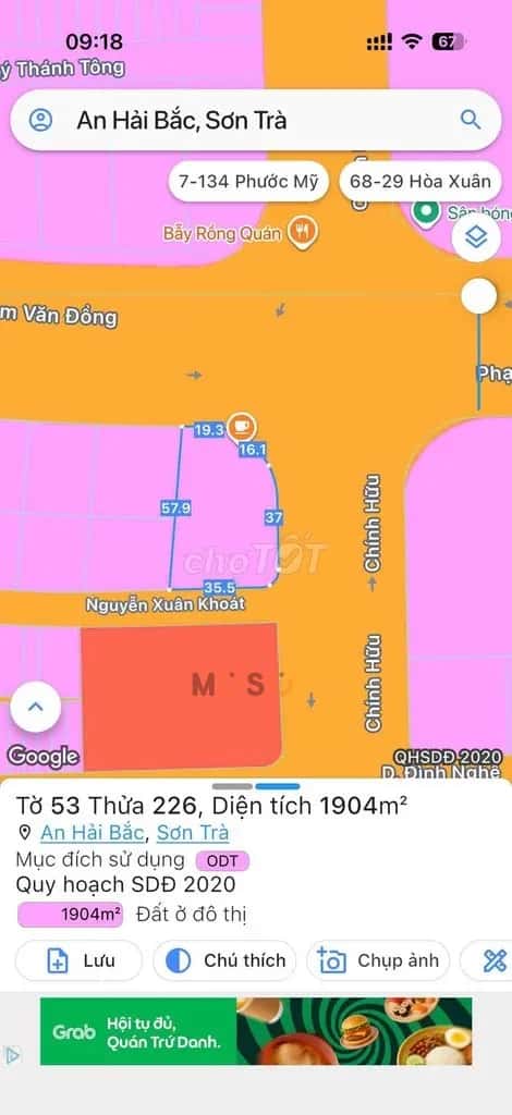 Cho thuê đất Phạm Văn Đồng An Hải, Đà Nẵng – giá 330 triệu — Hình 3 Cho thuê đất Phạm Văn Đồng An Hải, Đà Nẵng – giá 330 triệu — Hình 3