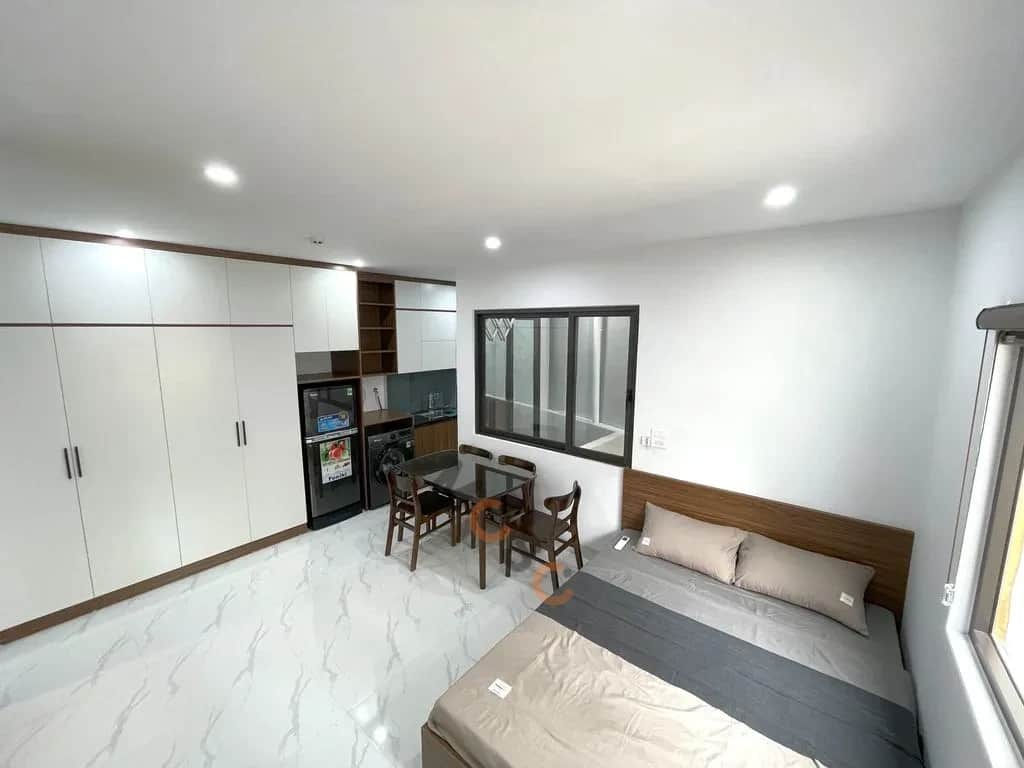 Cho thuê căn hộ dịch vụ Ngách 43 Yên Hòa, Hà Nội – 1 phòng ngủ, giá 6.4 triệu Cho thuê căn hộ dịch vụ Ngách 43 Yên Hòa, Hà Nội – 1 phòng ngủ, giá 6.4 triệu