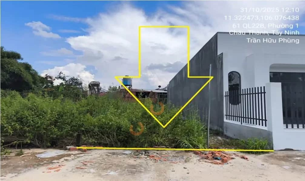 Bán đất Quốc lộ 22B Huyện Châu Thành, Tây Ninh – giá 800 triệu Bán đất Quốc lộ 22B Huyện Châu Thành, Tây Ninh – giá 800 triệu