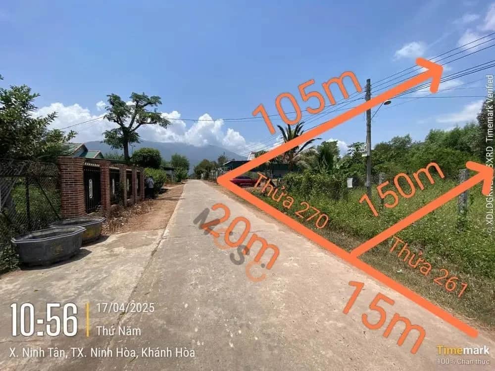 Bán đất Thị xã Ninh Hòa, Khánh Hòa – giá 1.8 tỷ Bán đất Thị xã Ninh Hòa, Khánh Hòa – giá 1.8 tỷ