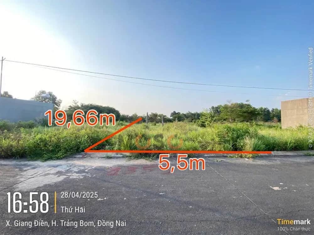Bán đất Khu Công Nghiệp Giang Điền Huyện Trảng Bom, Đồng Nai – giá 789 triệu Bán đất Khu Công Nghiệp Giang Điền Huyện Trảng Bom, Đồng Nai – giá 789 triệu