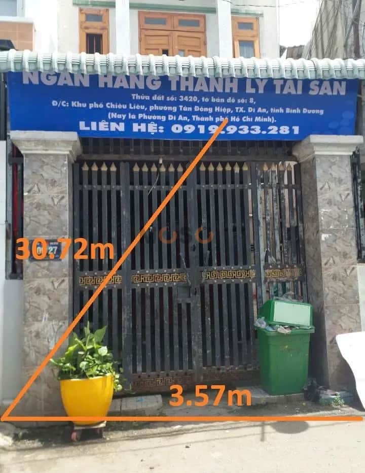 Bán nhà hẻm Vũng Thiện Dĩ An, Bình Dương – giá 4.6 tỷ Bán nhà hẻm Vũng Thiện Dĩ An, Bình Dương – giá 4.6 tỷ