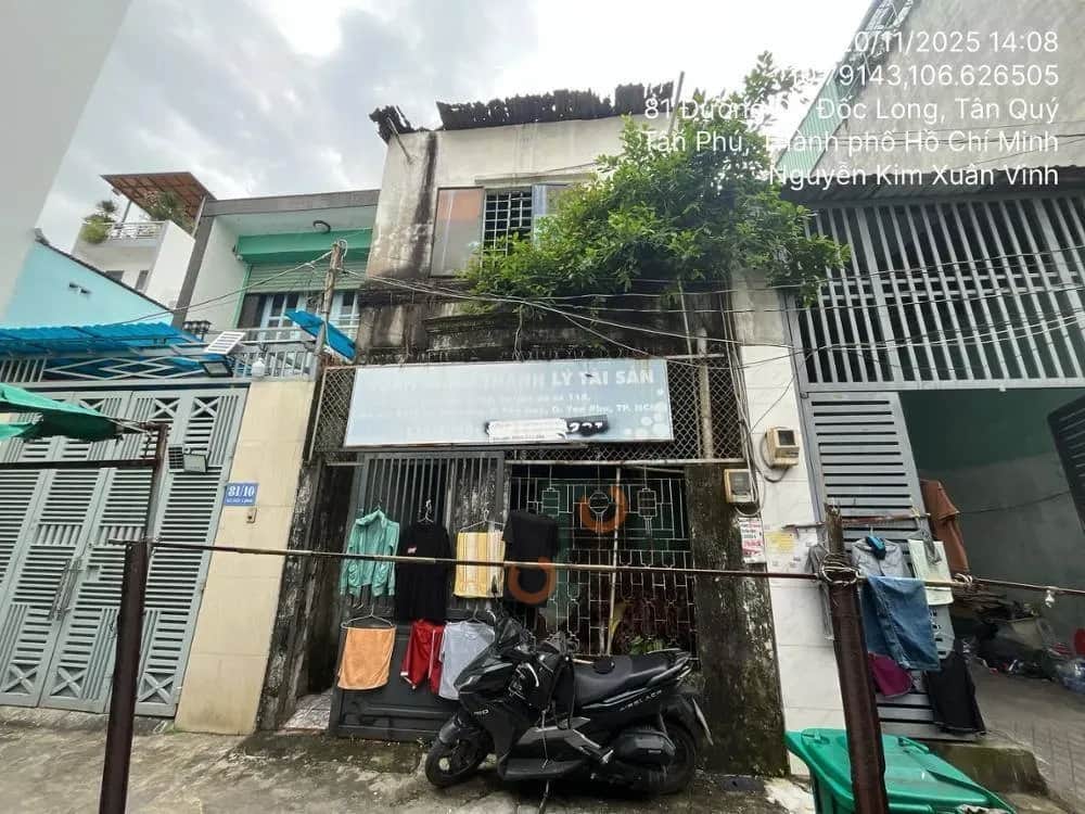 Bán nhà hẻm Đường Đô Đốc Long Quận Tân Phú, TP.HCM – giá 6.3 tỷ Bán nhà hẻm Đường Đô Đốc Long Quận Tân Phú, TP.HCM – giá 6.3 tỷ