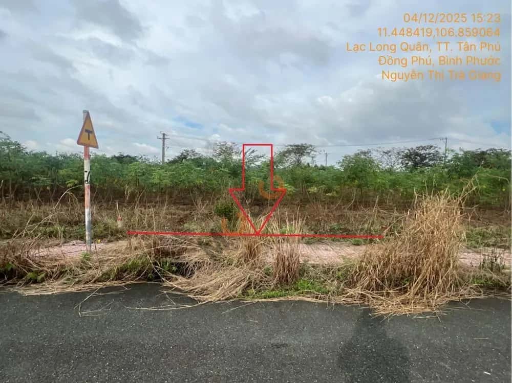 Bán đất Lạc Long Quân Huyện Đồng Phú, Bình Phước – giá 1.1 tỷ — Hình 3 Bán đất Lạc Long Quân Huyện Đồng Phú, Bình Phước – giá 1.1 tỷ — Hình 3