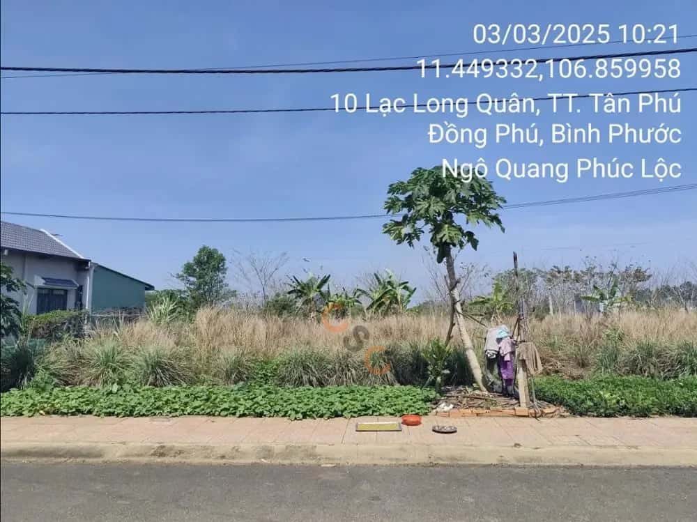 Bán đất Lạc Long Quân Huyện Đồng Phú, Bình Phước – giá 1.1 tỷ — Hình 2 Bán đất Lạc Long Quân Huyện Đồng Phú, Bình Phước – giá 1.1 tỷ — Hình 2