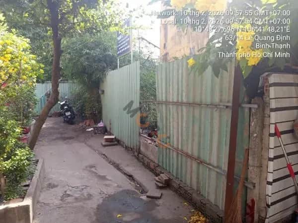 Bán đất Hẻm 158/7 Quận Bình Thạnh, TP.HCM – giá 2.5 tỷ Bán đất Hẻm 158/7 Quận Bình Thạnh, TP.HCM – giá 2.5 tỷ