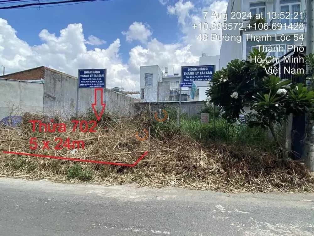 Bán đất Khu Phố 1 Quận 12, TP. Hồ Chí Minh – giá 5.3 tỷ — Hình 2 Bán đất Khu Phố 1 Quận 12, TP. Hồ Chí Minh – giá 5.3 tỷ — Hình 2