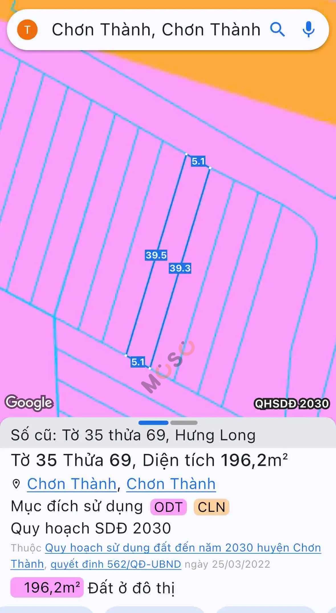 Bán đất Huyện Chơn Thành, Bình Phước – giá 437.6 triệu — Hình 3 Bán đất Huyện Chơn Thành, Bình Phước – giá 437.6 triệu — Hình 3