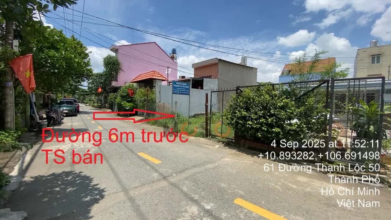 Bán đất TL 50 Quận 12, TP. Hồ Chí Minh – giá 7.5 tỷ — Hình 3 Bán đất TL 50 Quận 12, TP. Hồ Chí Minh – giá 7.5 tỷ — Hình 3