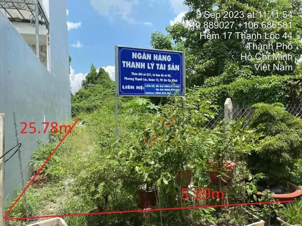 Bán đất Đường TL 44 Quận 12, TP. Hồ Chí Minh – giá 5.9 tỷ — Hình 2 Bán đất Đường TL 44 Quận 12, TP. Hồ Chí Minh – giá 5.9 tỷ — Hình 2