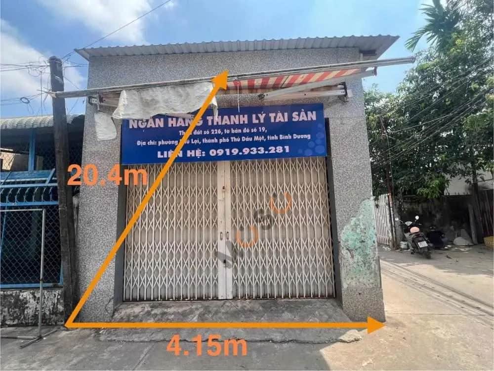 Bán nhà hẻm Thủ Dầu Một, Bình Dương – giá 2.4 tỷ Bán nhà hẻm Thủ Dầu Một, Bình Dương – giá 2.4 tỷ
