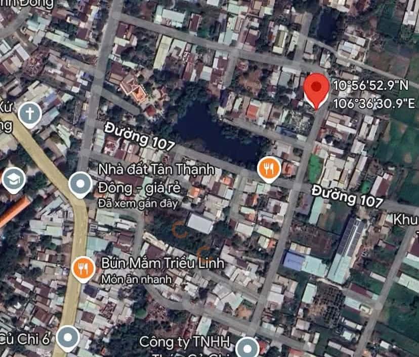 Bán đất Bến Than, ấp 1 Huyện Củ Chi, TP.HCM – giá 2.2 tỷ — Hình 3 Bán đất Bến Than, ấp 1 Huyện Củ Chi, TP.HCM – giá 2.2 tỷ — Hình 3
