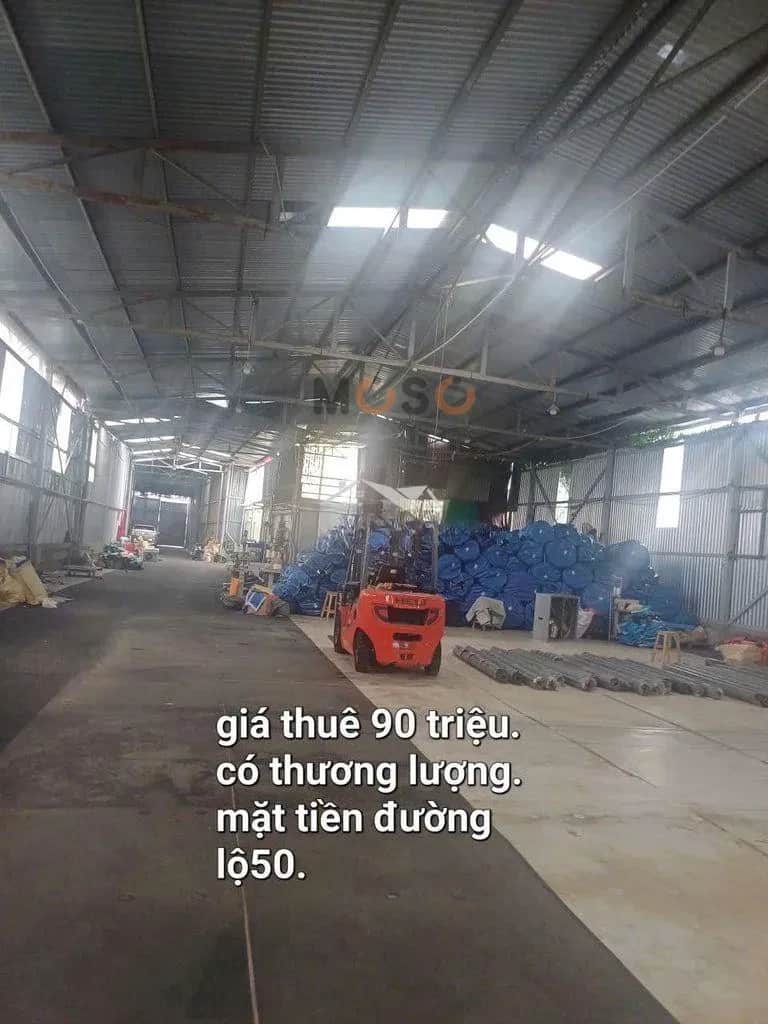Cho thuê kho, nhà xưởng Quốc lộ 50 Huyện Bình Chánh, TP.HCM – giá 90 triệu Cho thuê kho, nhà xưởng Quốc lộ 50 Huyện Bình Chánh, TP.HCM – giá 90 triệu