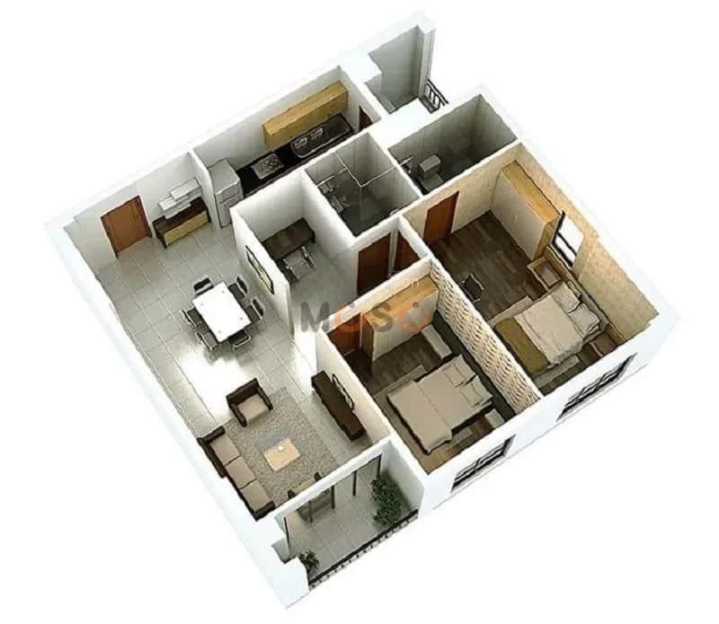 Cho thuê căn hộ chung cư Ha Dong, Ha Noi – giá 11 triệu — Hình 3 Cho thuê căn hộ chung cư Ha Dong, Ha Noi – giá 11 triệu — Hình 3