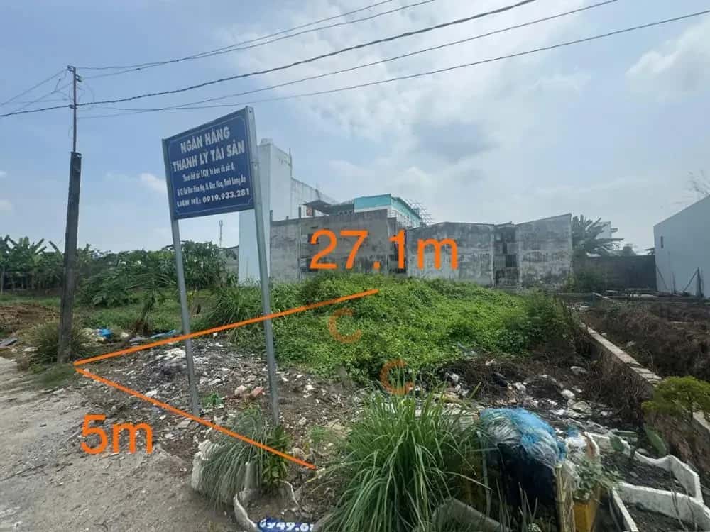 Bán đất Ấp Bình Tiền 1 Huyện Đức Hòa, Long An – giá 1.2 tỷ — Hình 2 Bán đất Ấp Bình Tiền 1 Huyện Đức Hòa, Long An – giá 1.2 tỷ — Hình 2