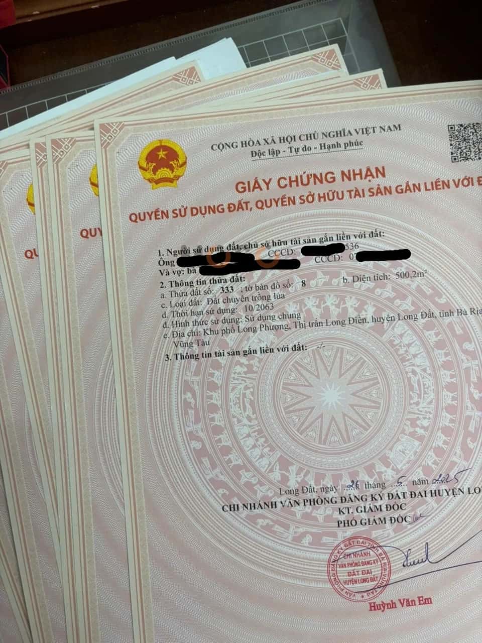 Bán đất Không Huyện Long Đất, BRVT – giá 8.9 tỷ — Hình 2 Bán đất Không Huyện Long Đất, BRVT – giá 8.9 tỷ — Hình 2