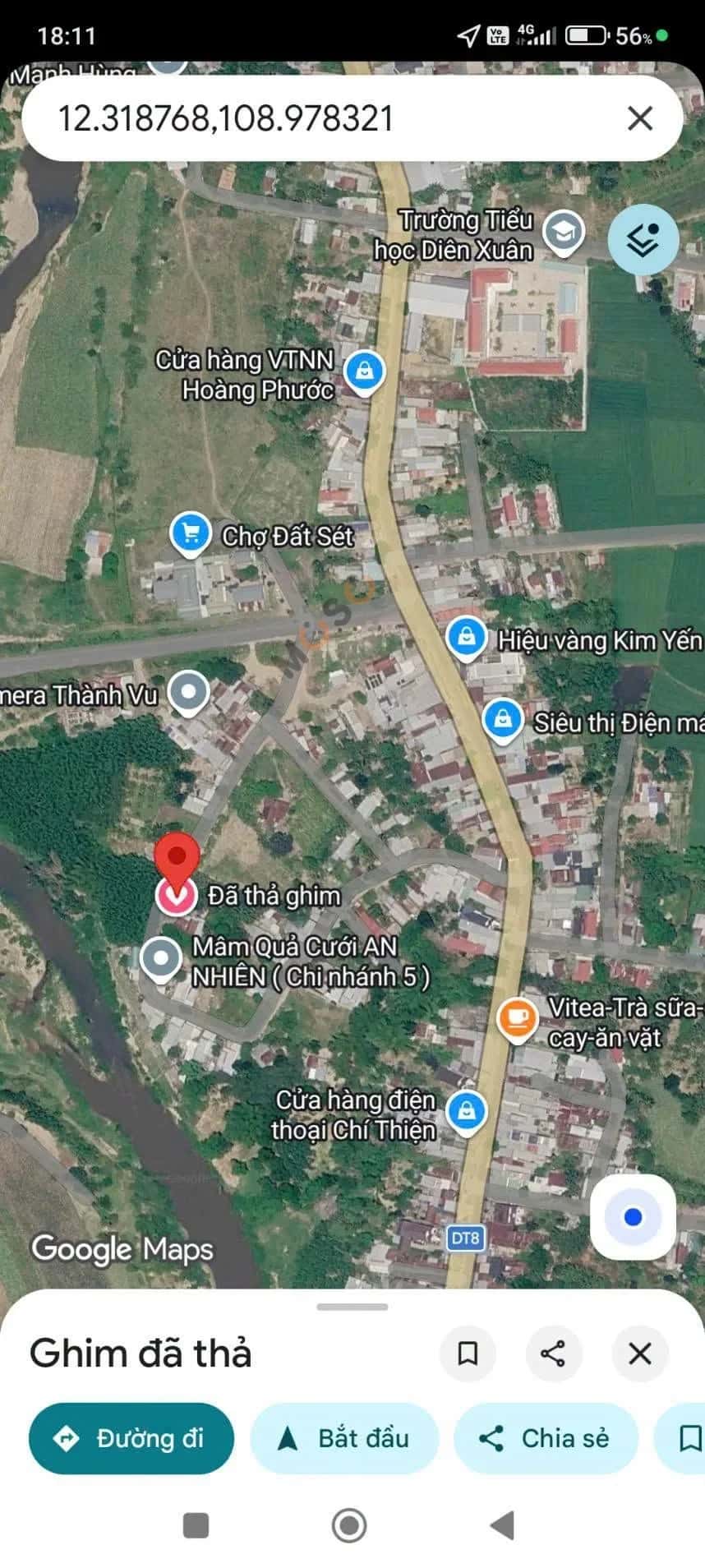 Bán đất thôn Xuân Đông Huyện Diên Khánh, Khánh Hòa – giá 480 triệu — Hình 3 Bán đất thôn Xuân Đông Huyện Diên Khánh, Khánh Hòa – giá 480 triệu — Hình 3