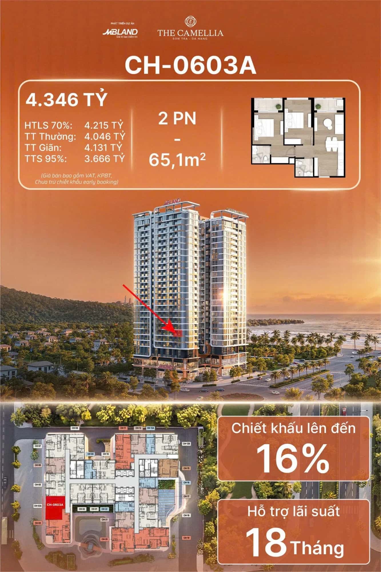 Bán căn hộ chung cư Giao lộ Lê Văn Lương - Lê Đức Thọ Quận Sơn Trà, TP. Đà Nẵng – 2 phòng ngủ, giá 3.7 tỷ — Hình 2 Bán căn hộ chung cư Giao lộ Lê Văn Lương - Lê Đức Thọ Quận Sơn Trà, TP. Đà Nẵng – 2 phòng ngủ, giá 3.7 tỷ — Hình 2