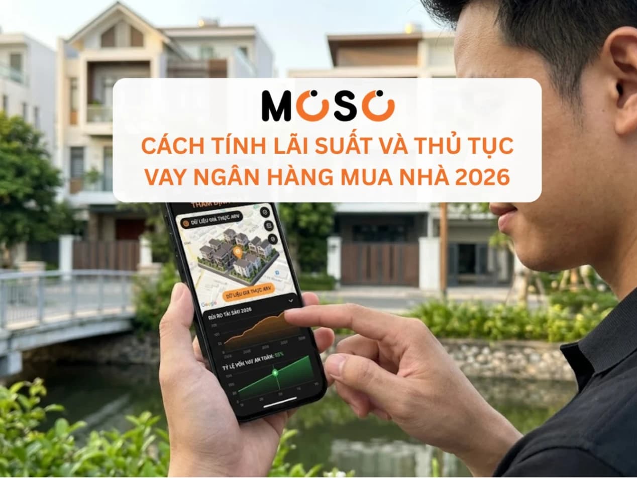 Cách tính lãi suất và thủ tục vay ngân hàng mua nhà 2026