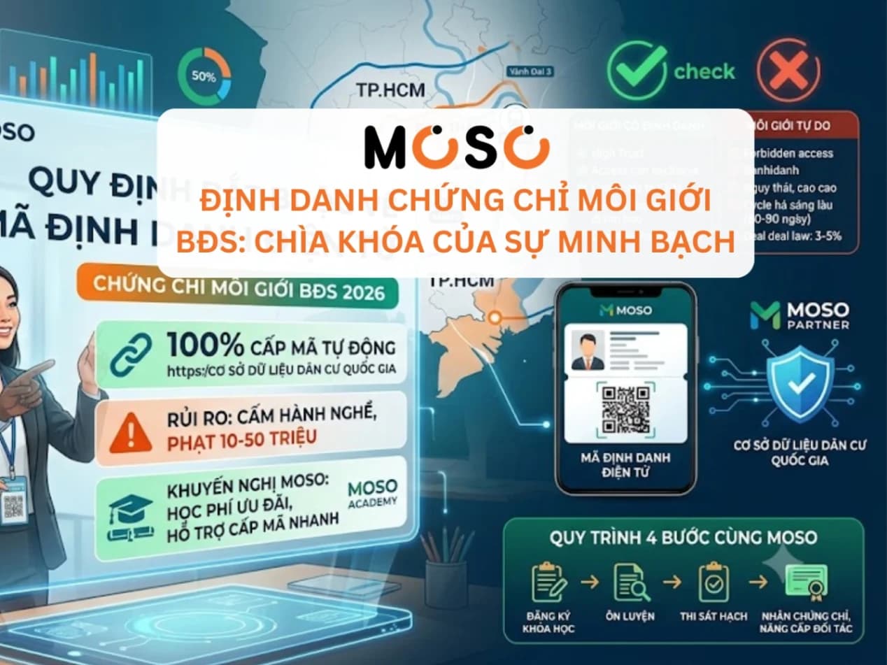 Định danh chứng chỉ môi giới BĐS: Chìa khóa của sự minh bạch Định danh chứng chỉ môi giới BĐS: Chìa khóa của sự minh bạch