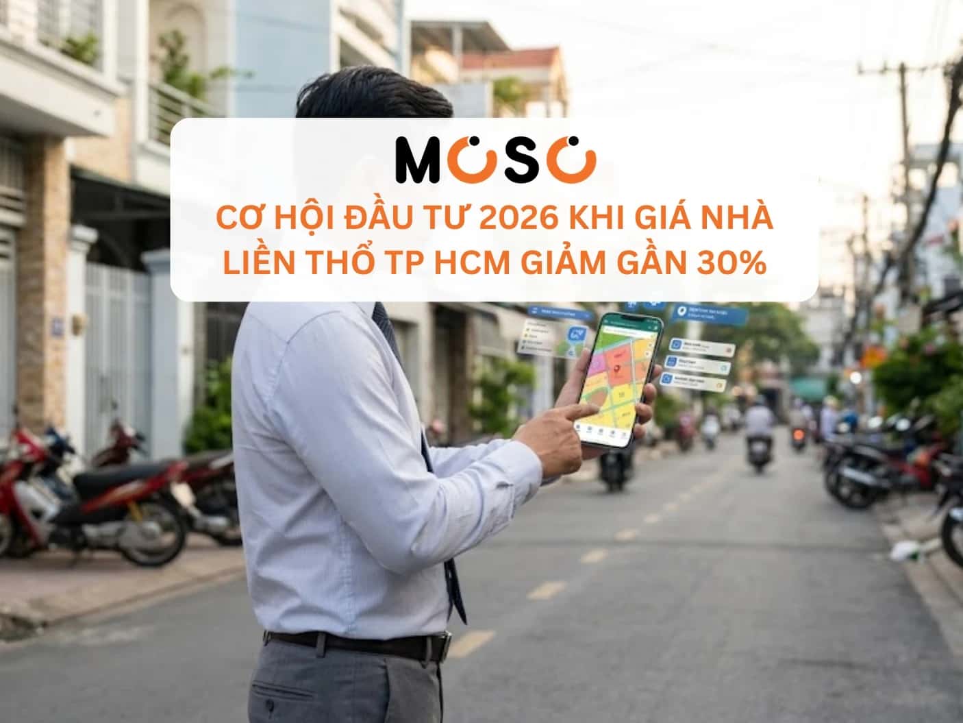 Cơ hội đầu tư 2026 khi giá nhà liền thổ TP HCM giảm gần 30% Cơ hội đầu tư 2026 khi giá nhà liền thổ TP HCM giảm gần 30%
