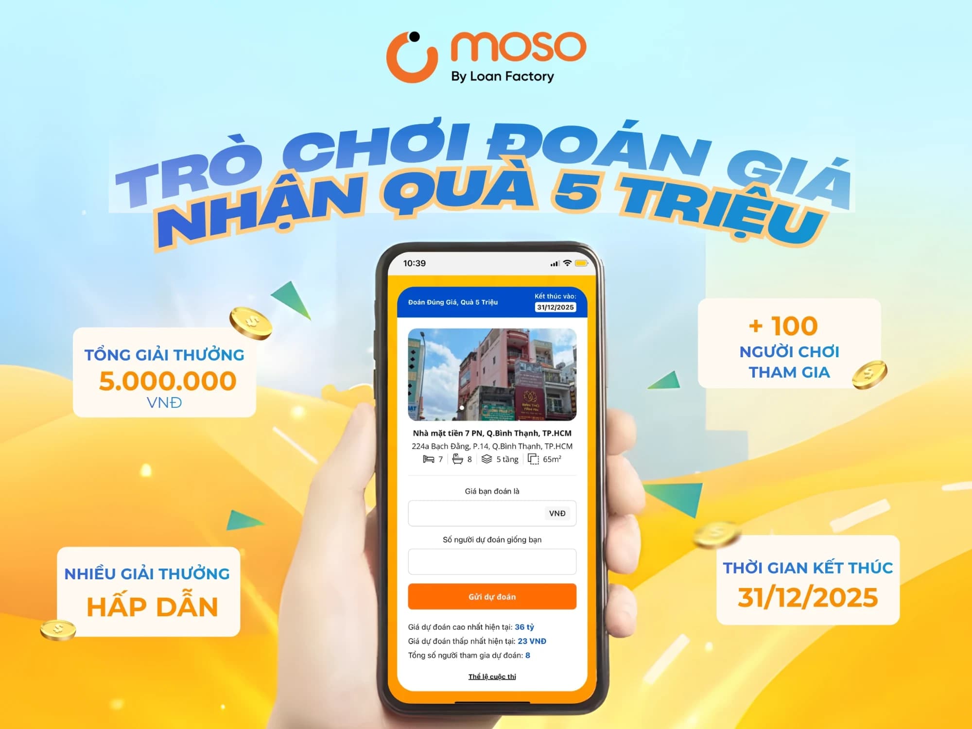 Thể Lệ TRÒ CHƠI ĐOÁN GIÁ - Nhận Quà 5 Triệu