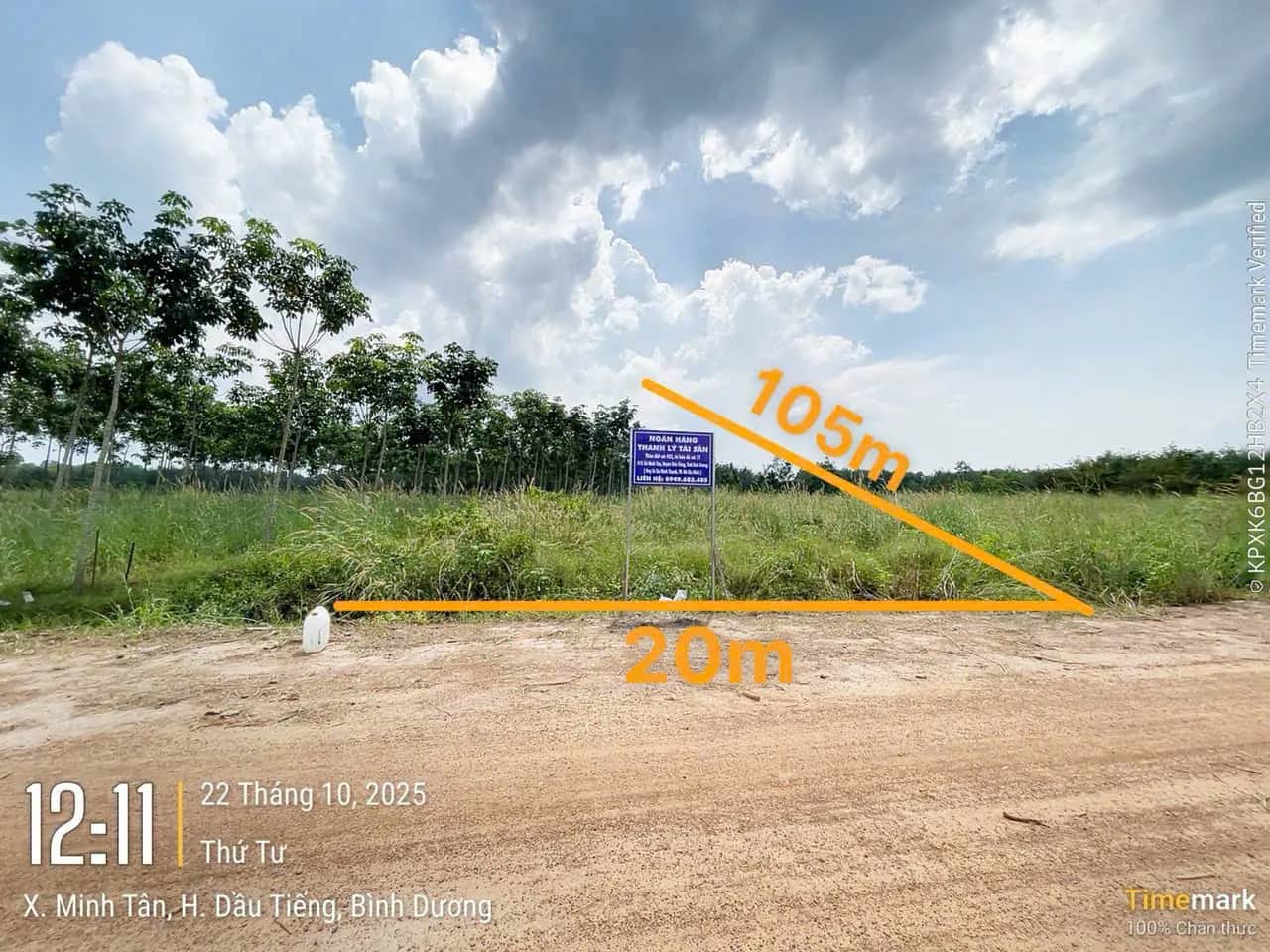 Bán đất Huyện Dầu Tiếng, Bình Dương – giá 1.2 tỷ Bán đất Huyện Dầu Tiếng, Bình Dương – giá 1.2 tỷ