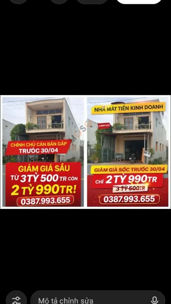 Bán nhà mặt tiền Đường tỉnh 954 Thị xã Tân Châu, An Giang – 1 phòng ngủ, giá 3 tỷ — Hình 2 Bán nhà mặt tiền Đường tỉnh 954 Thị xã Tân Châu, An Giang – 1 phòng ngủ, giá 3 tỷ — Hình 2
