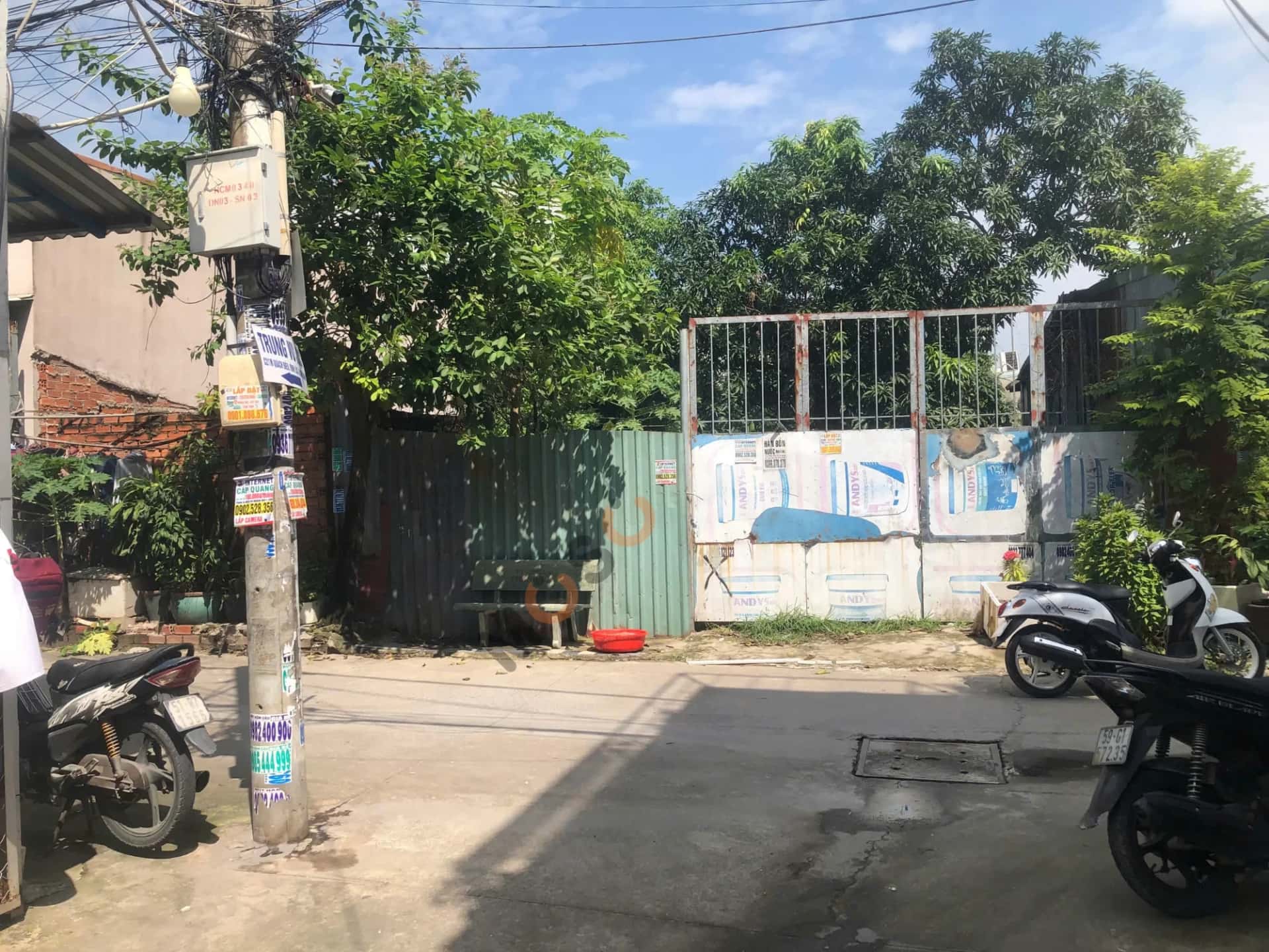 Bán đất  Đường Quách Điêu Huyện Bình Chánh, TP.HCM – giá 14.4 tỷ