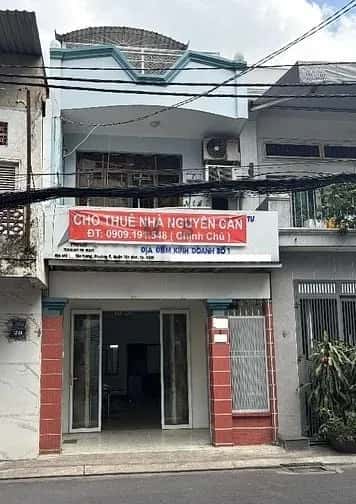 Cho thuê nhà hẻm Tân Trang Quận Tân Bình, TP.HCM – 2 phòng ngủ, giá 21 triệu