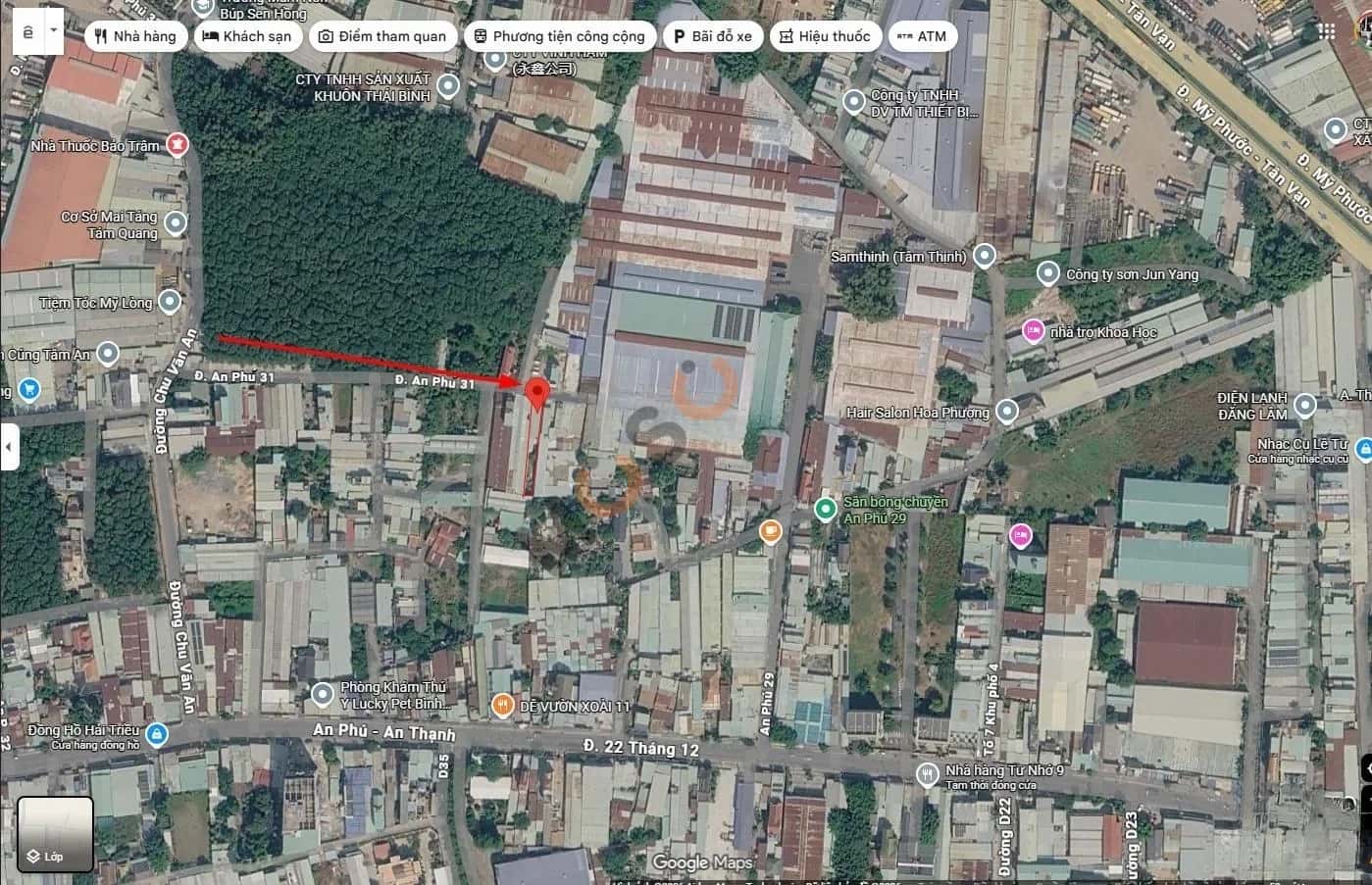 Bán đất đường An Phú 31 Thành phố Thuận An, Bình Dương – giá 12 tỷ - ảnh 4