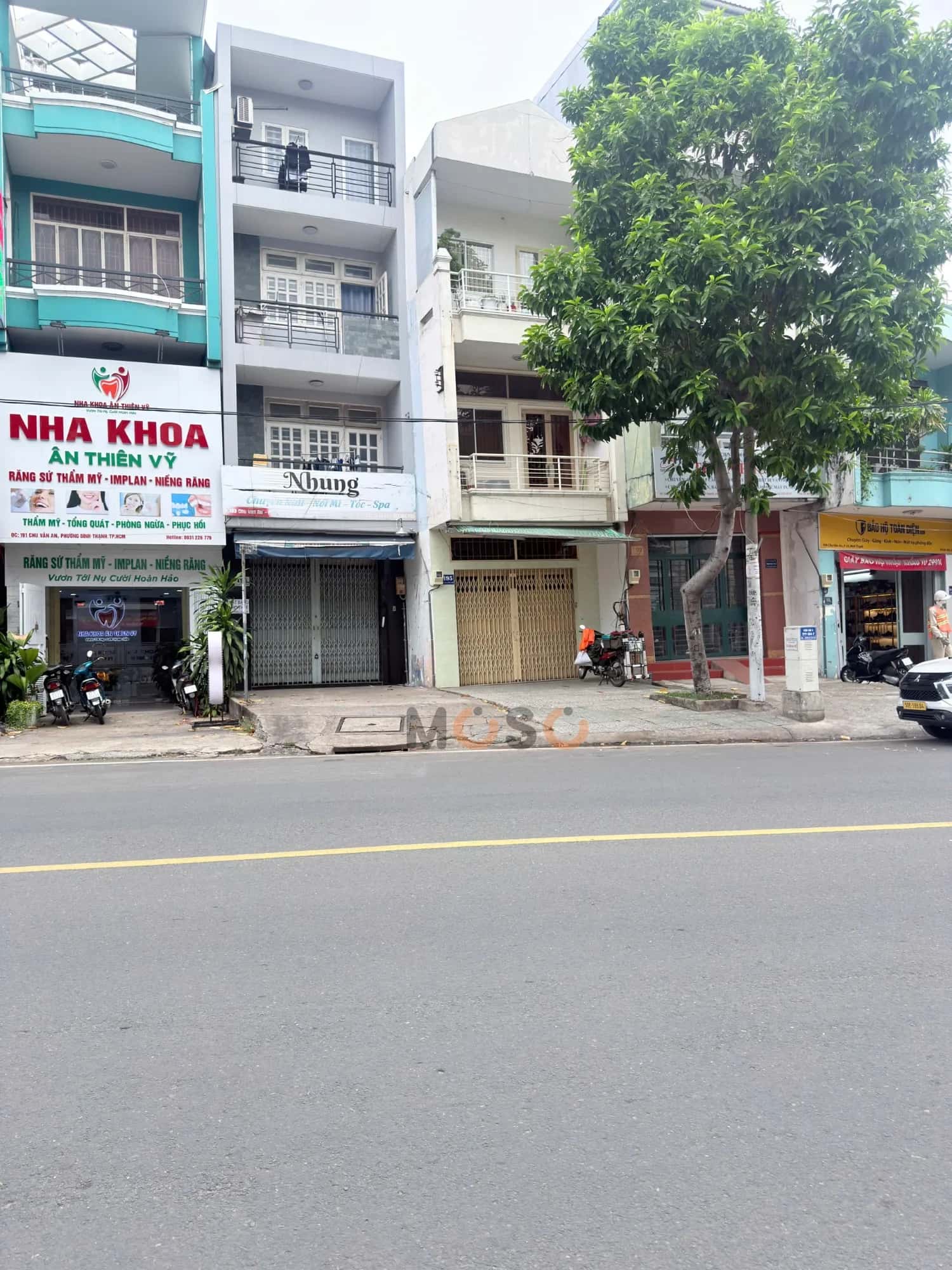 Cho thuê nhà mặt tiền Chu Văn An Quận Bình Thạnh, TP.HCM – giá 11 triệu