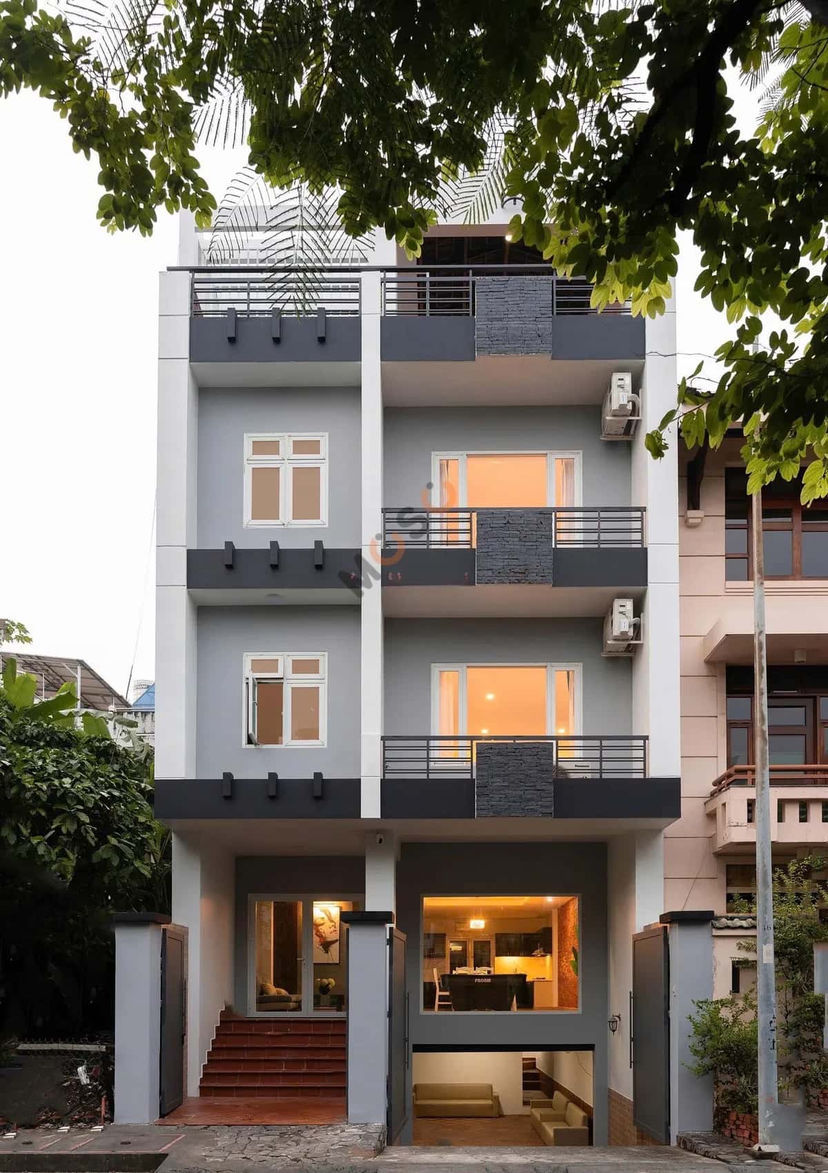 Cho thuê nhà hẻm Đường Số 5 Quận 2, TP.HCM – 7 phòng ngủ, giá 117 triệu