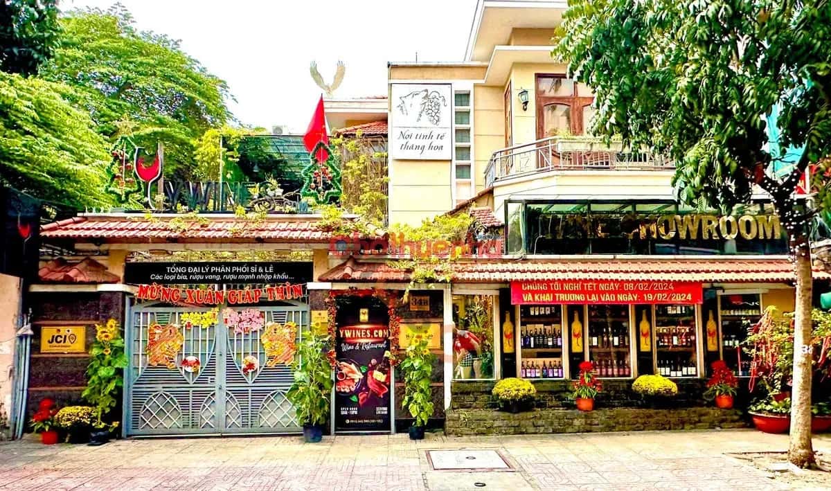 Cho thuê nhà hẻm Nguyễn Thị Diệu Quận 3, TP.HCM – 8 phòng ngủ, giá 170 triệu