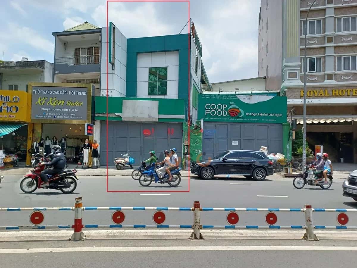 Cho thuê nhà mặt tiền Nguyễn Thái Sơn Gò Vấp, TP.HCM – giá 55 triệu