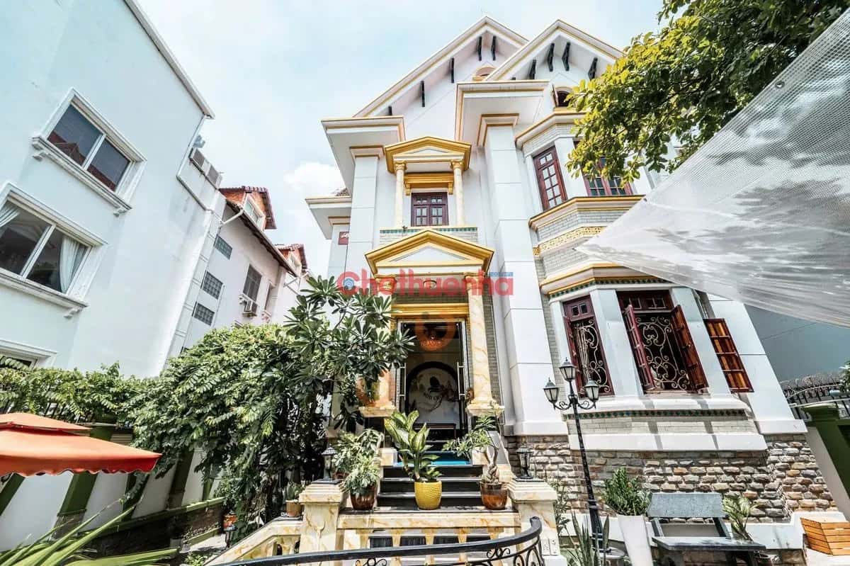 Cho thuê nhà hẻm Nguyễn Văn Hưởng Quận 2, TP.HCM – 17 phòng ngủ, giá 390 triệu