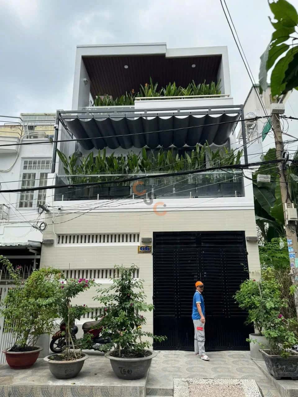 Cho thuê nhà hẻm số 9 Huyện Bình Chánh, TP.HCM – 3 phòng ngủ, giá 25 triệu