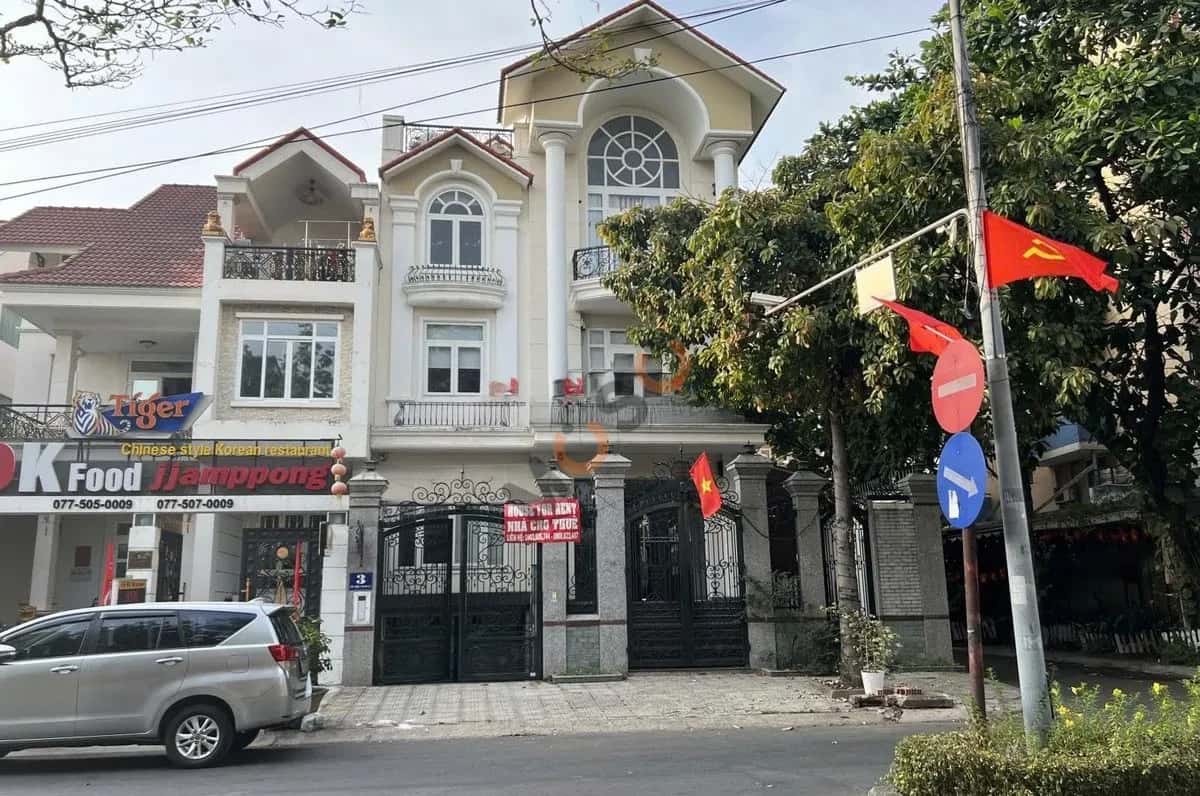 Cho thuê nhà mặt tiền Đường Thái Thuận Quận 2, TP.HCM – giá 135 triệu