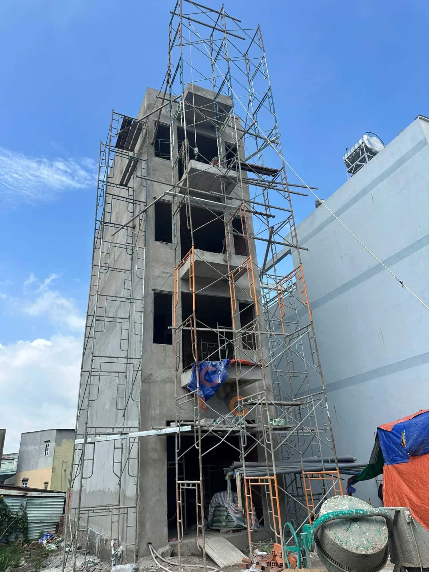Cho thuê nhà hẻm Long Thuận Quận 9, TP.HCM – 7 phòng ngủ, giá 15 triệu