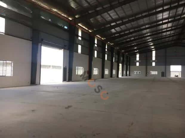 Cho thuê kho, nhà xưởng Đường số 20 Huyện Đức Hòa, Long An – giá 450 triệu