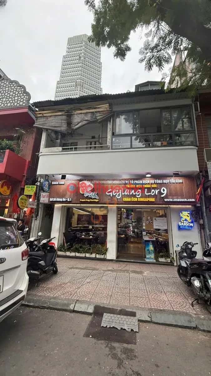 Cho thuê nhà mặt tiền Đường Đông Du Quận 1, TP.HCM – giá 120 triệu