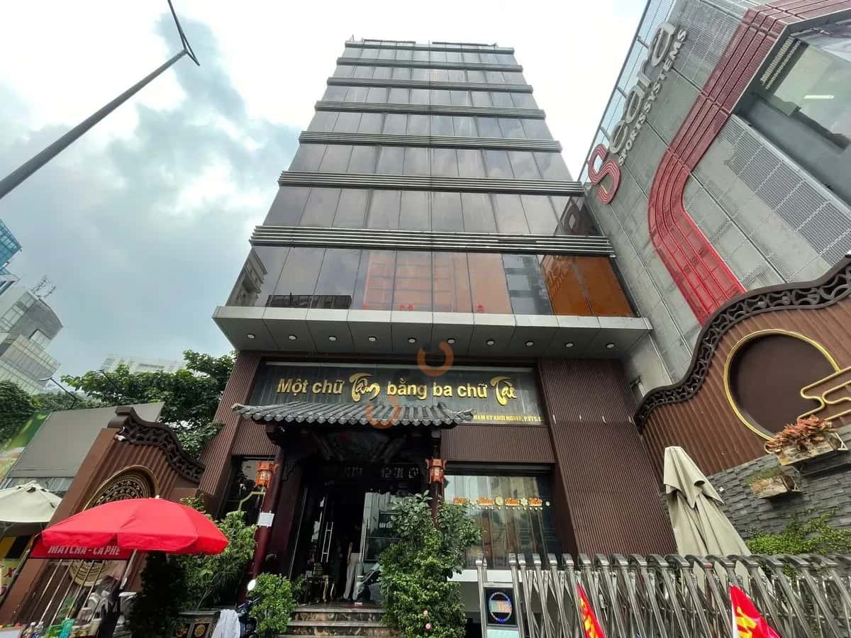 Cho thuê nhà mặt tiền Nam Kỳ Khởi Nghĩa Quận 3, TP.HCM – giá 600 triệu