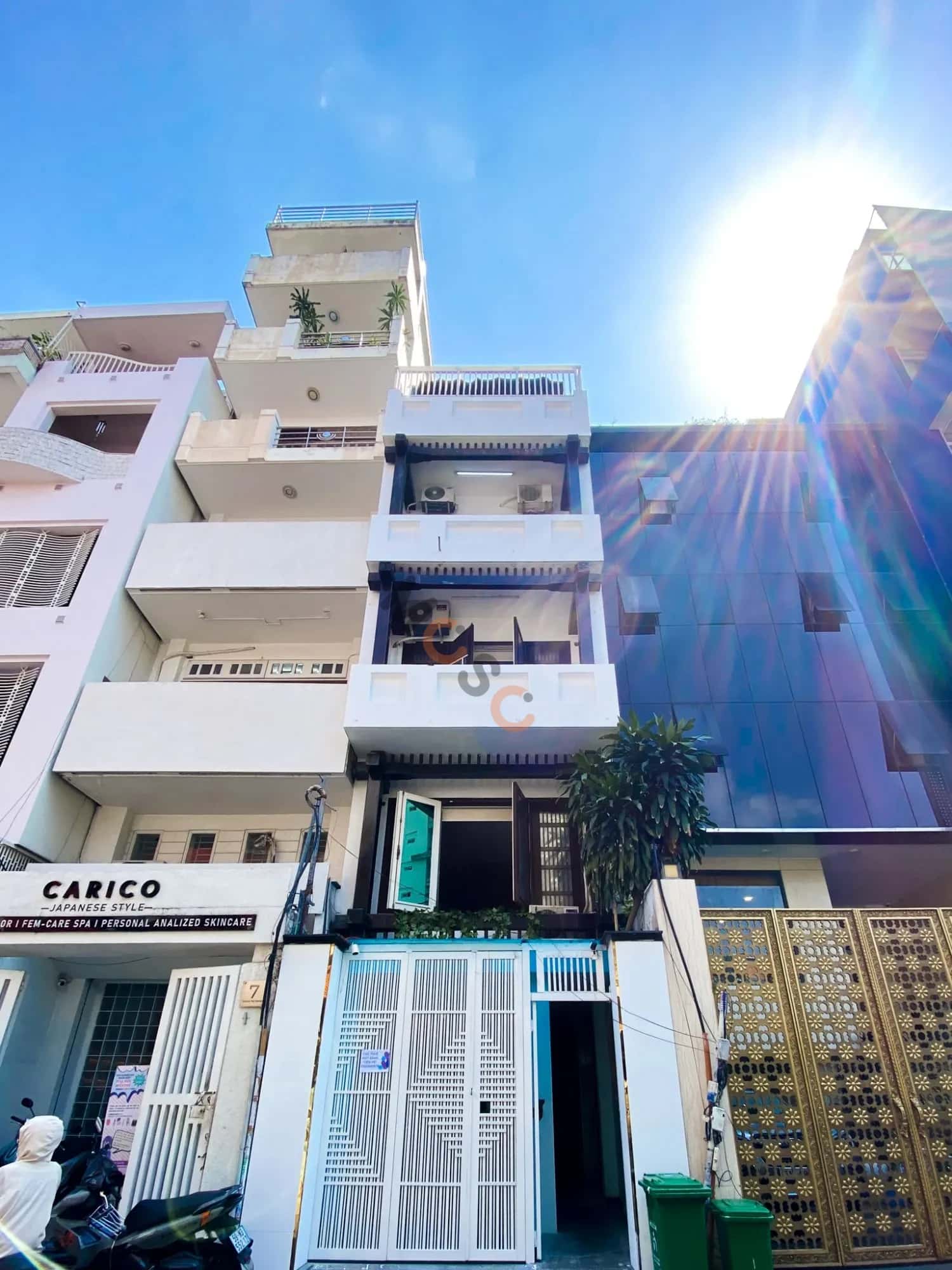Cho thuê nhà mặt tiền Tân Định Quận 1, TP.HCM – giá 5.5 triệu